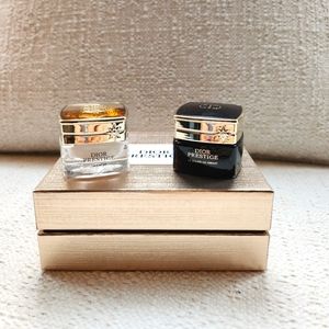 Dior Prestige Creme & Baume de Minuit Moisturizer Sample Gift Set